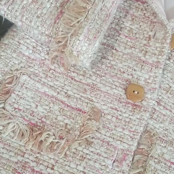 JUST like Mommy's woven jacket and skirt set. - Picture 3 of 6